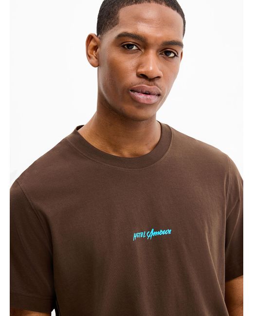 SELECTED Brown Breakfast T for men
