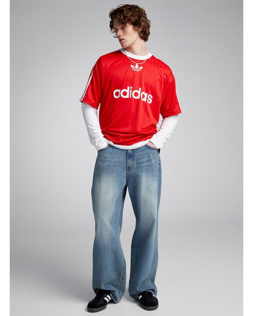 Adidas Red Adicolor Jersey T for men