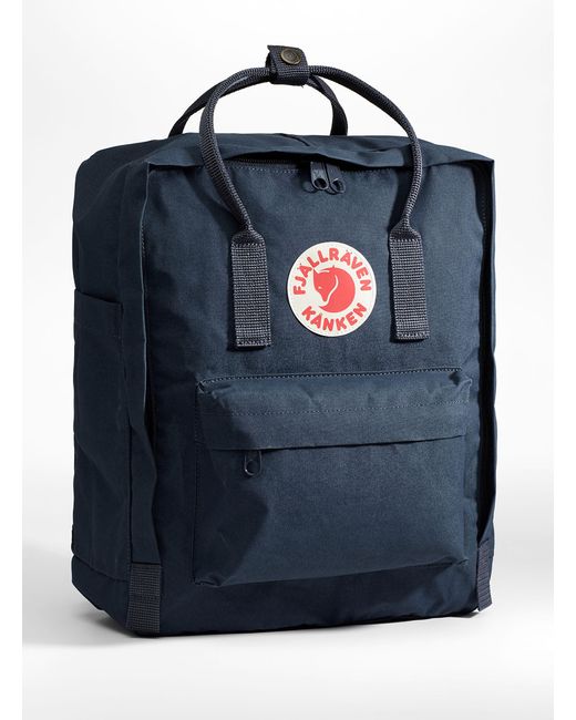 fjallraven blue backpack