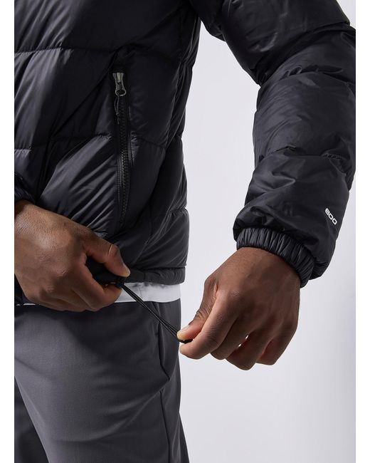 The North Face Black Hydrenalite Puffer Coat for men