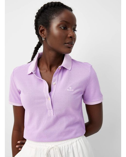 GANT Cotton Embroidered Logo Piqué Polo 