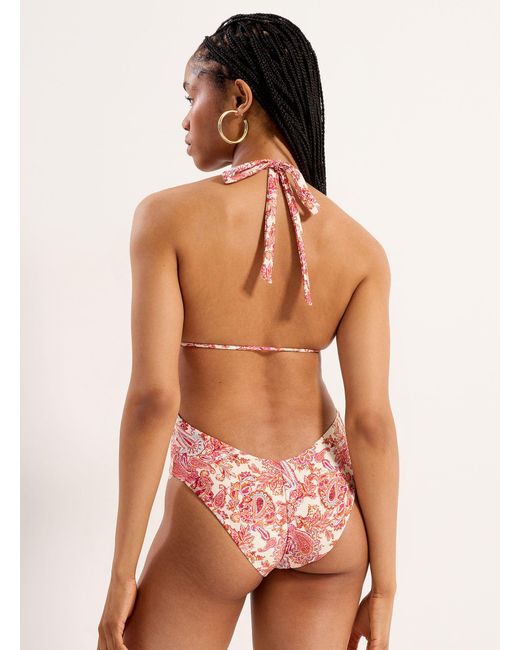 Simon's Pink Backless Halter One