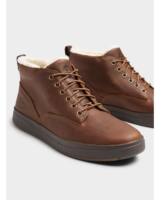 Timberland Brown Davis Square Waterproof Chukkas Men for men