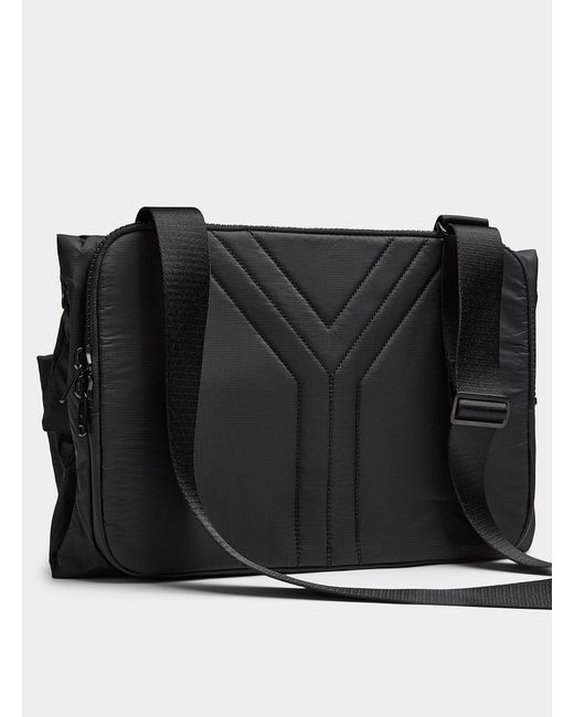 Y-3 Ripstop Fabric Cross-body Bag (men, Black, One Size) for men