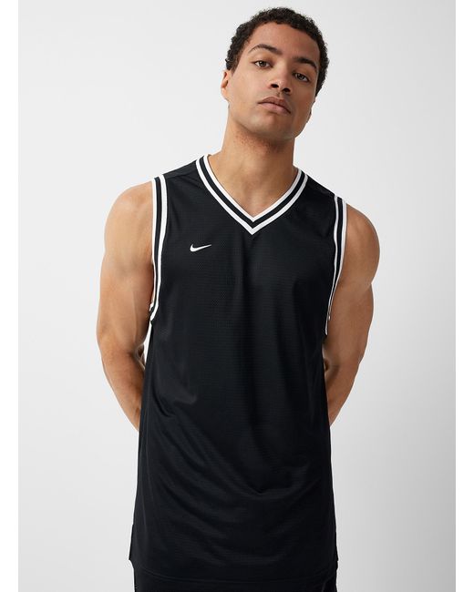 Nike Black Dna Basketball Jersey for men