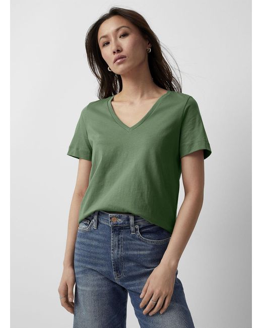 Contemporaine Green Organic Cotton V