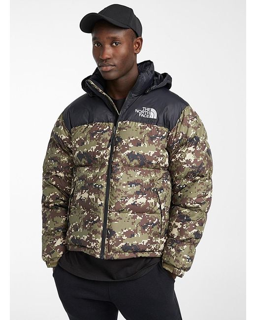 The North Face Green 1996 Nuptse Down Jacket for men