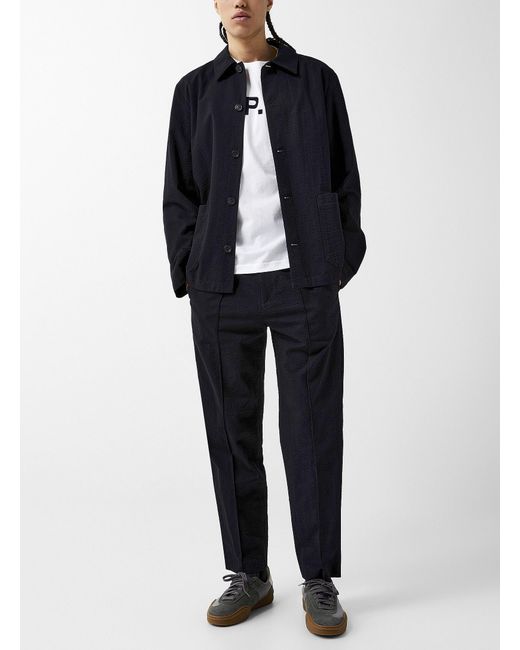A.P.C. Blue Joaquin Waffled Pant for men