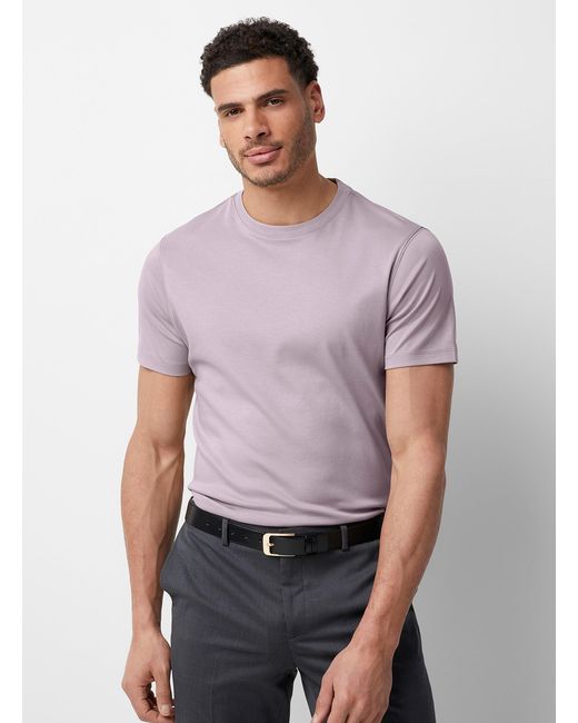 Robert Barakett Purple Luxurious Pima Cotton T for men