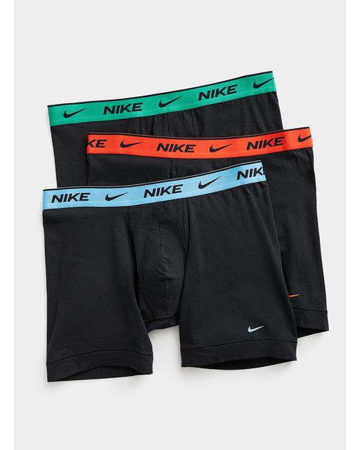 Nike Black Essential Cotton Stretch Colourful for men