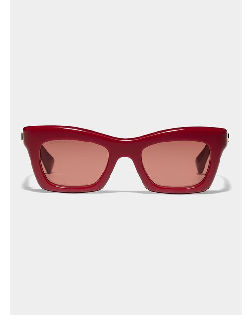 Gucci Red Burgundy Cat for men