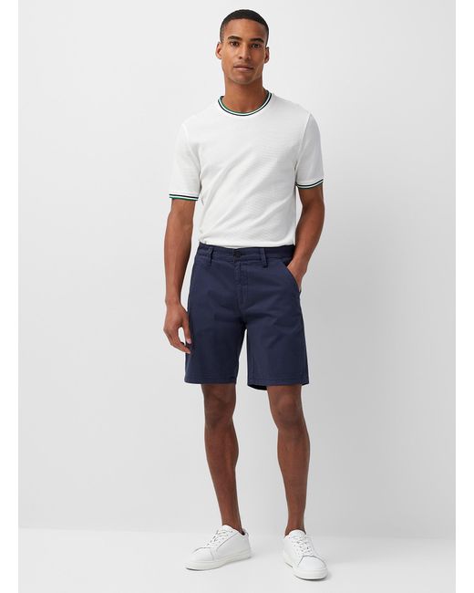 Mavi Jacob Chino Short in Marine Blue 