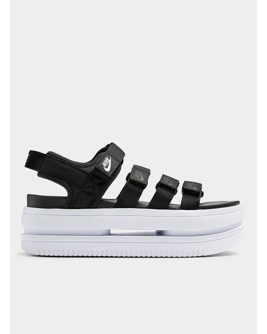 nike sandals platform