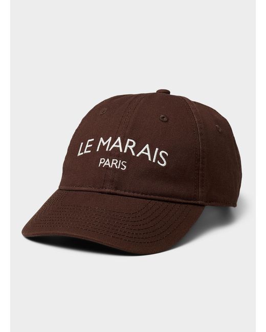 Simon's Brown Destination Baseball Cap