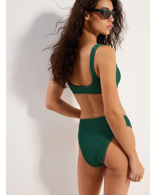 Simon's Green Ruffle Texture High