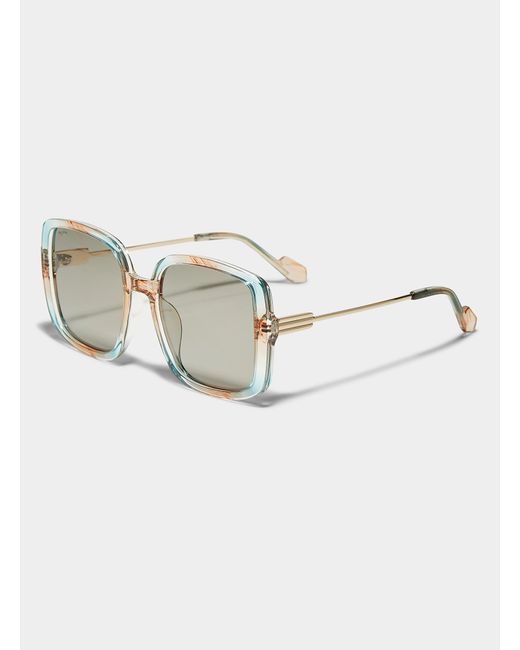 Pilgrim Multicolor Aliet Square Sunglasses