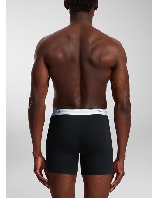 Le 31 Black 5" Logo for men