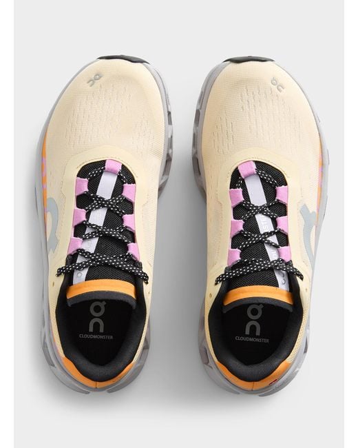 On Shoes Orange Cloudmster Sneakers Women