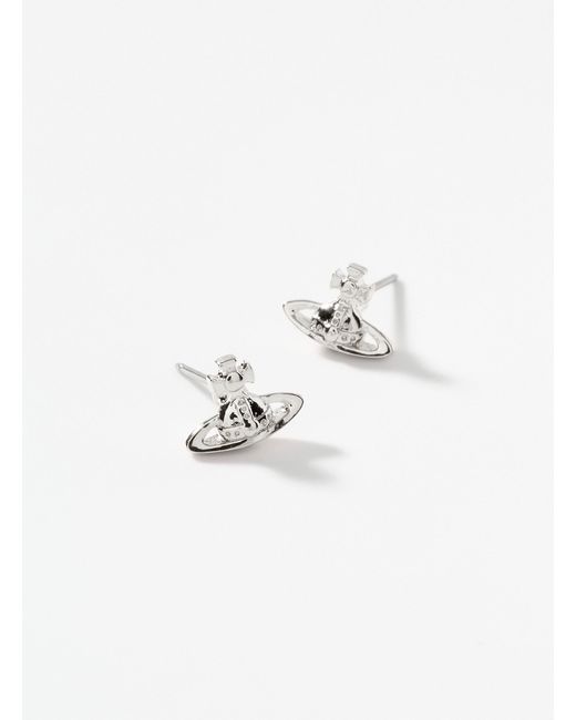 Vivienne Westwood White Lorelei Earrings