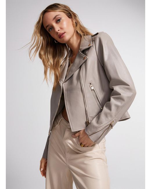 Lamarque donna sales leather biker jacket