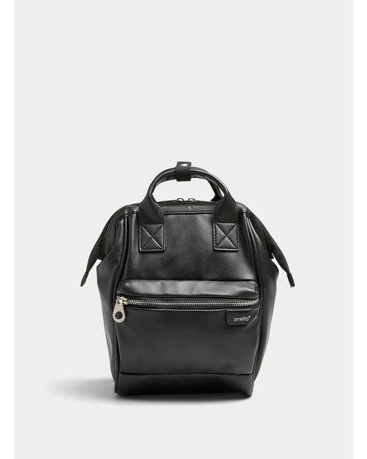 Anello Small Recycled Backpack in Black | Lyst