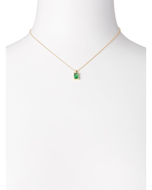 Simon's White Rectangular Crystal Necklace