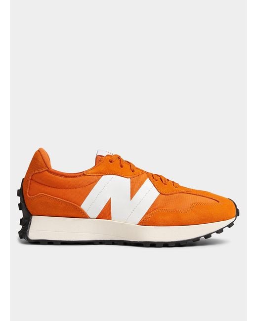New Balance Vintage Orange 327 Sneakers Men for men