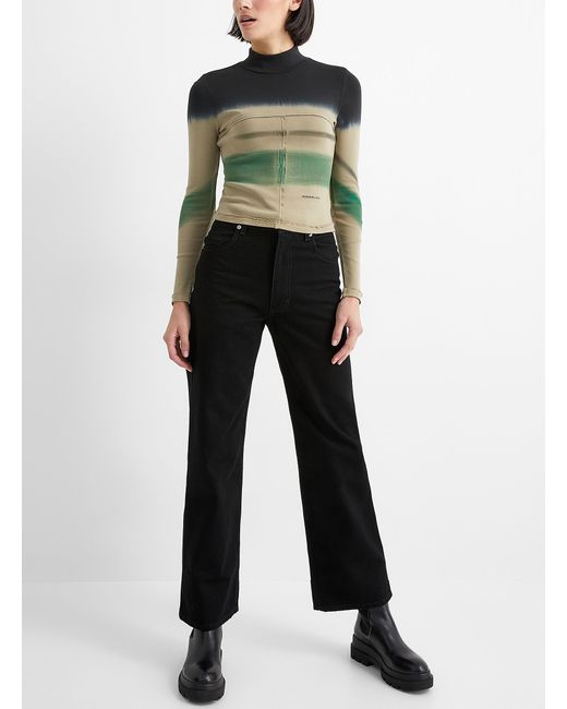 Eckhaus Latta Denim Almost Black Wide 
