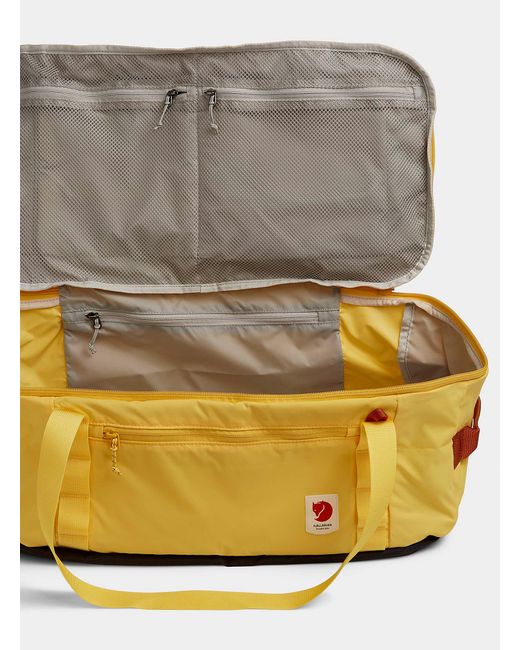 Fjallraven Yellow High Coast Foldable Bag for men