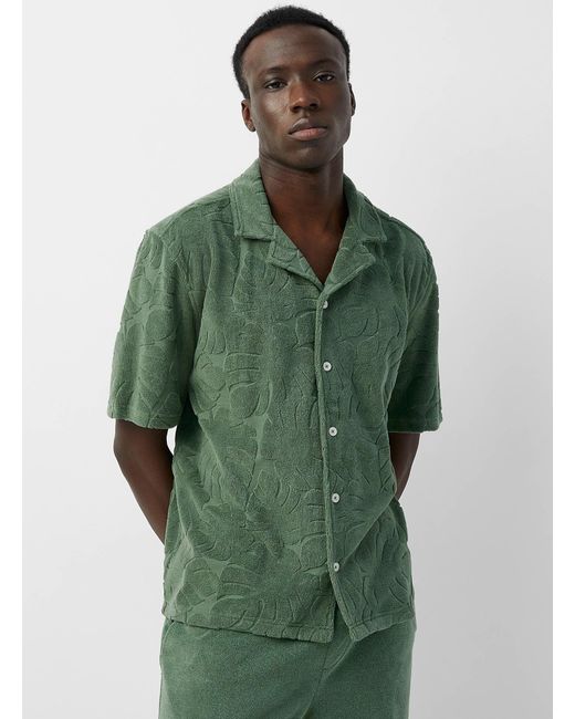 Le 31 Green Terry for men