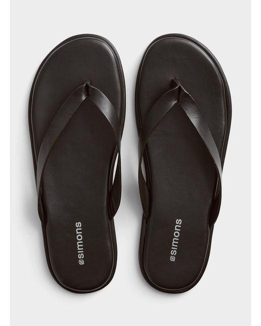 Simon's Black Minimalist Double for men