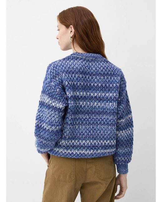 Contemporaine Blue Thick Mixed