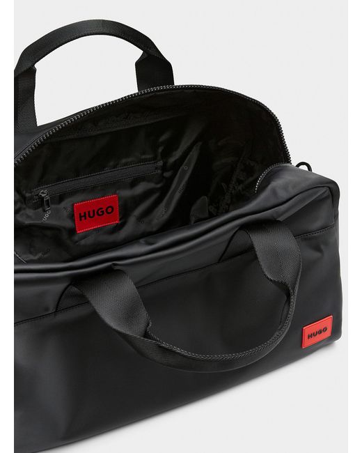 HUGO Black Ethon Duffle Bag for men