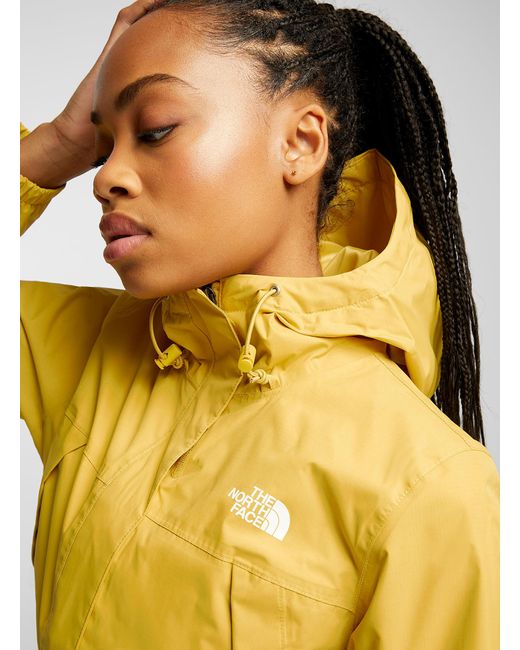 The North Face Yellow Antora Hooded Raincoat