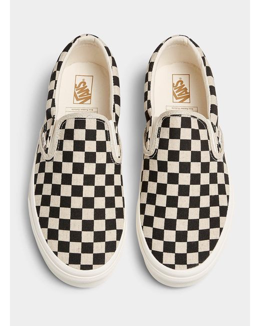 Vans Eco Theory Classic Checkerboard Slip for Men Lyst