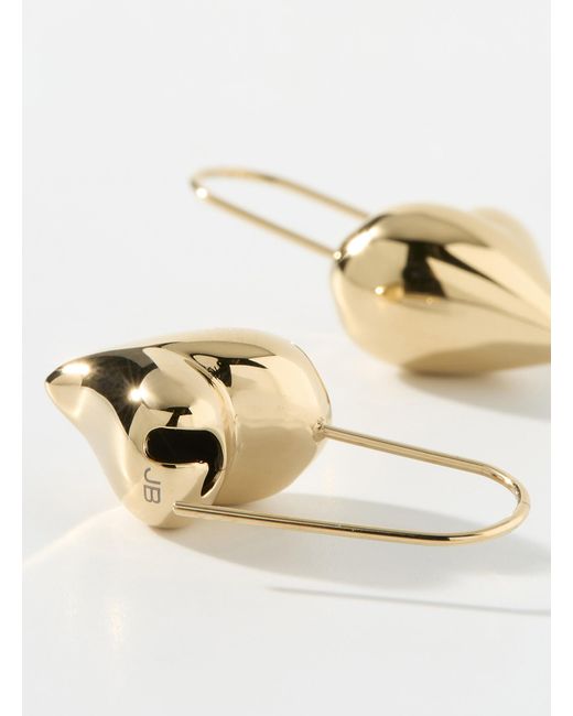 Jenny Bird Natural Celeste Heart Earrings