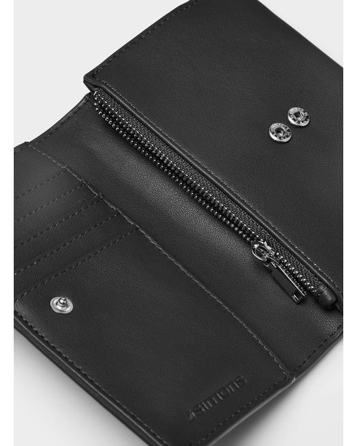 Simon's Black Minimalist Foldable Wallet