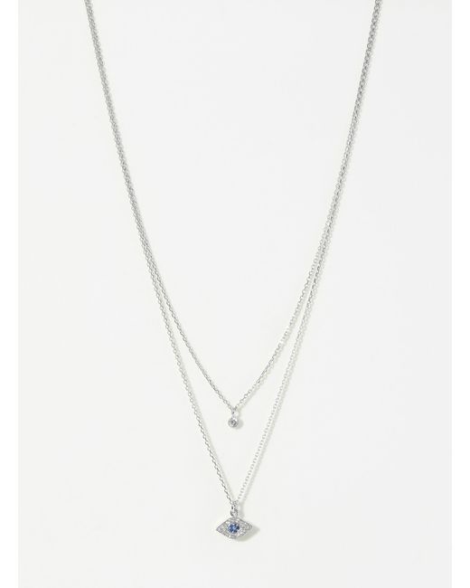 Simon's White Evil Eye Double