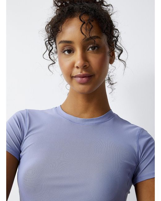 Organic Basics Blue Fitted Micro