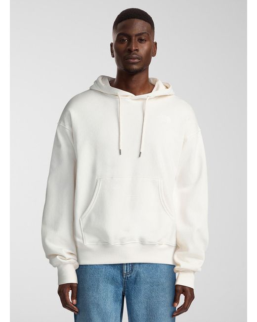 The North Face White Evolution Vintage Hoodie for men