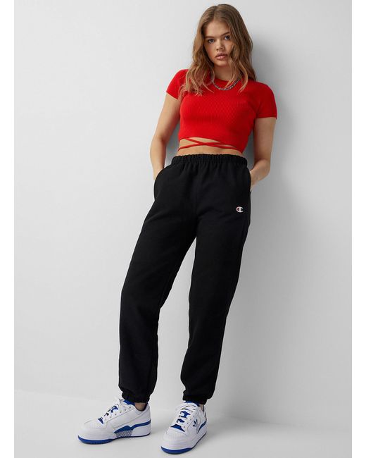 Champion Fleece Mini Logo Boyfriend 