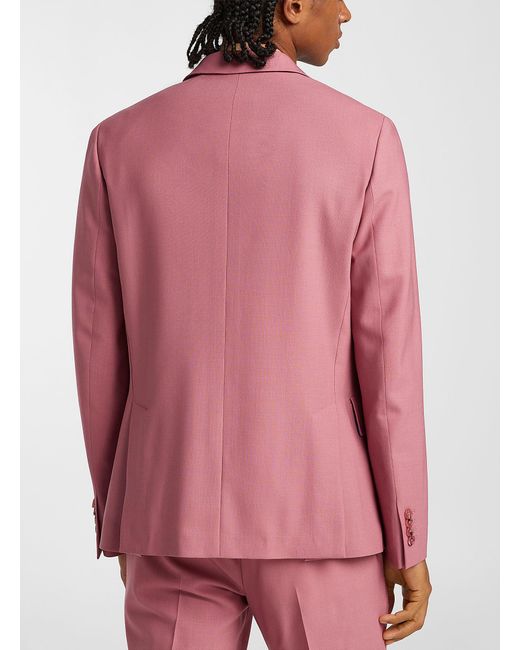 Paul Smith Pure Wool Pink Jacket for men