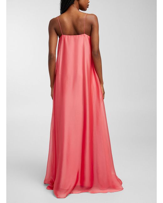 Staud Pink Delfina Dress