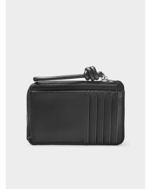 Simon's Black Smooth Faux
