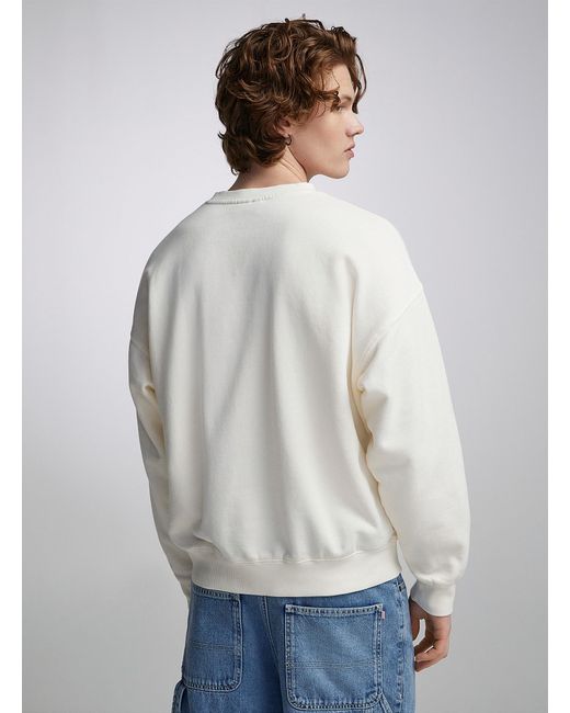 Coney Island Picnic White Resort Graphic Sweatshirt for men