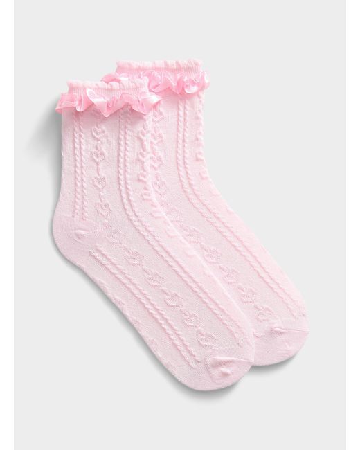 Simon's Pink Satiny