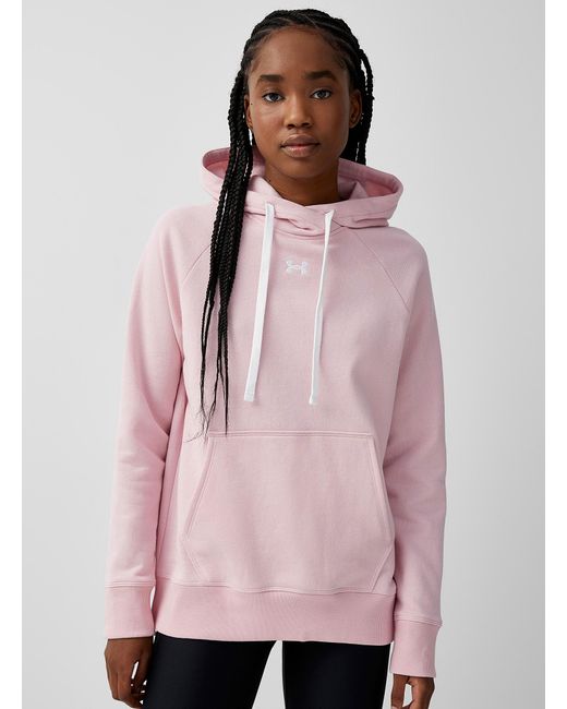 Under Armour Fleece Crossover in Dusky Pink (Pink) | Lyst