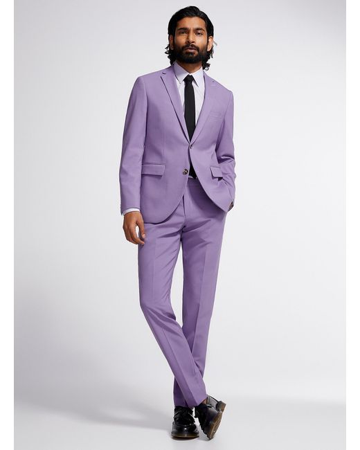 Matíníque Purple Lilac Washable Pant Slim Fit for men