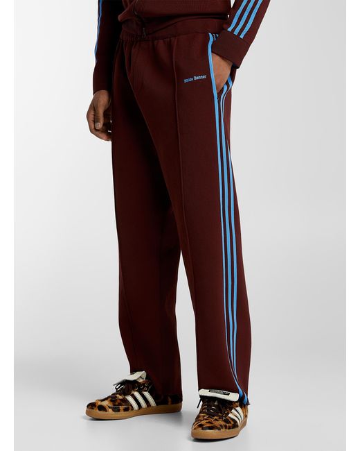Adidas Red Statement Knit Track Pant for men
