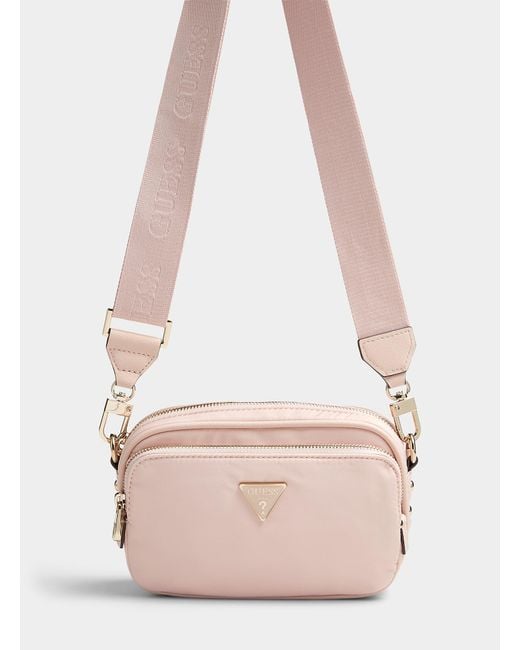 Guess Gemma Eco Camera Bag in Pink Lyst Canada
